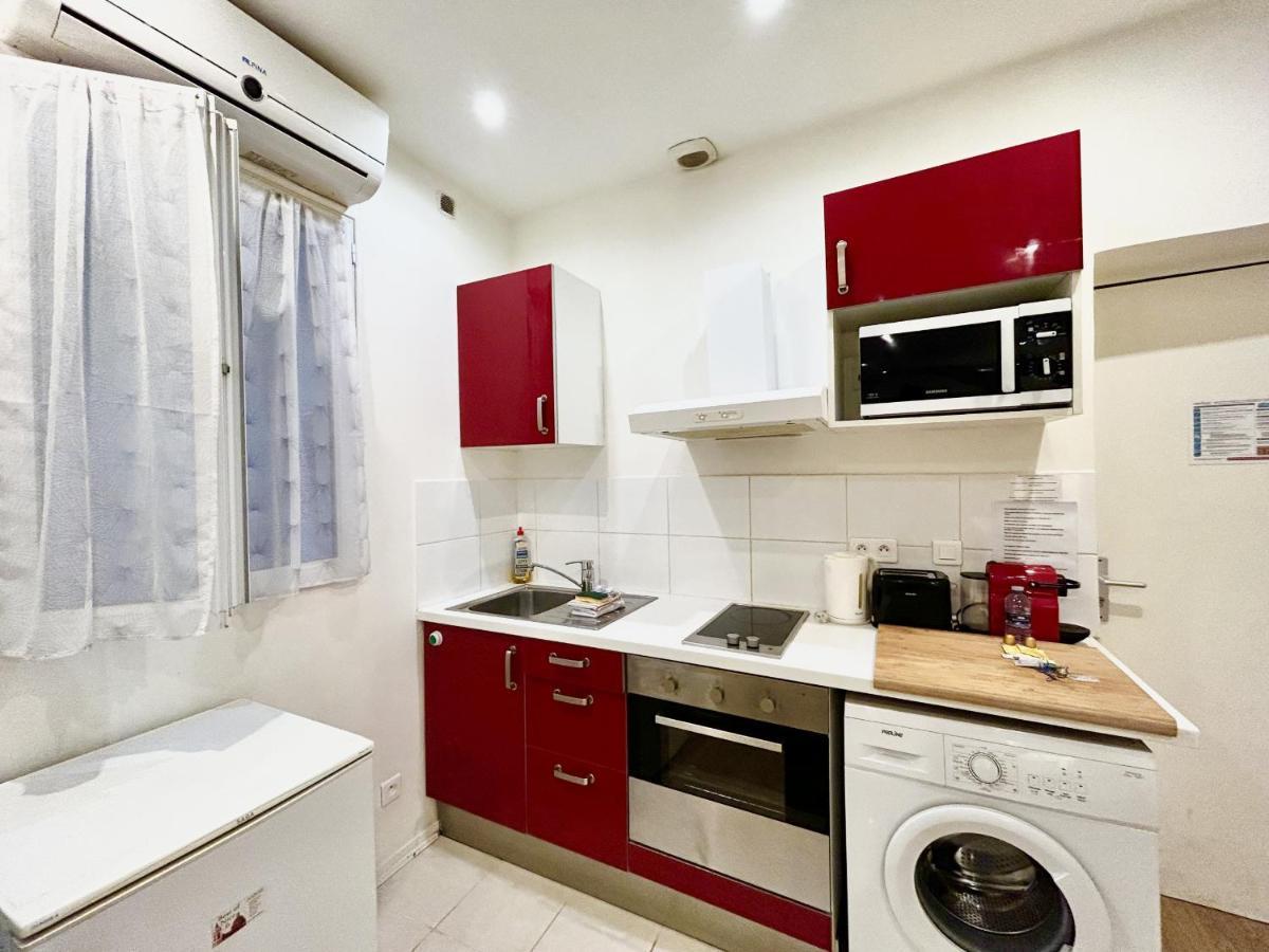 Aparthotel Riviera - Old Town - 2 Minutes Promenade Des Anglais Et Plage - Charmant Appartement 2 Pieces Ac - Chateau 2 Nice Luaran gambar