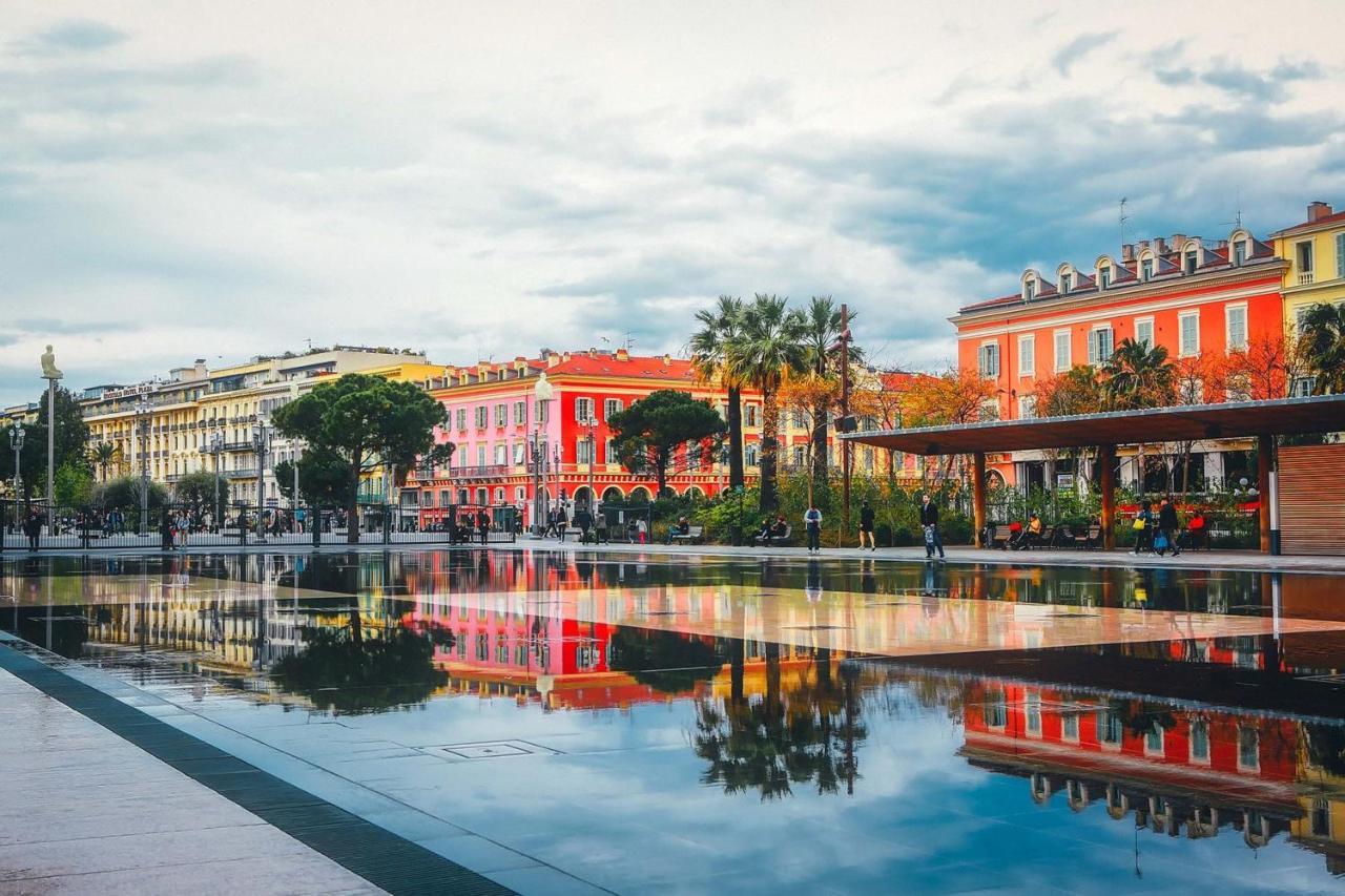 Aparthotel Riviera - Old Town - 2 Minutes Promenade Des Anglais Et Plage - Charmant Appartement 2 Pieces Ac - Chateau 2 Nice Luaran gambar